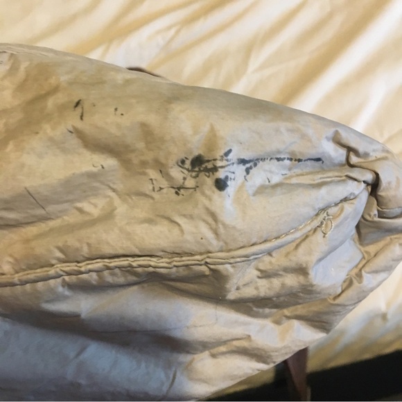 M0851 Brown Perforated Leather Crossbody Bag - Picture 12 of 12